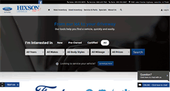 Desktop Screenshot of hixsonfordleesville.com